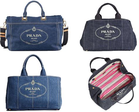 prada borsa denim|prada purses.